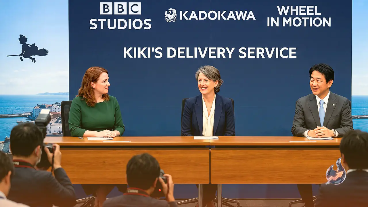 Miyazaki's Kiki's Delivery Service Heads To Live-Action TV As BBC Studios Joins Kadokawa