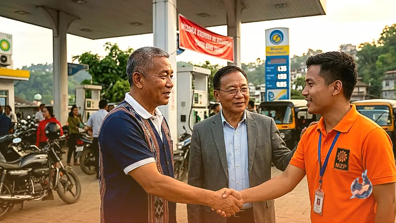 Mizoram petrol pump shutdown averted following government talks with MZP and dealers