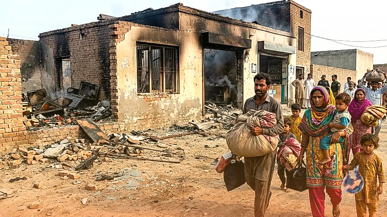 Mob Torches Chemist's Home and Store Over Blasphemy Allegations in Pakistan, Forcing Over 35 Christian Families to Flee