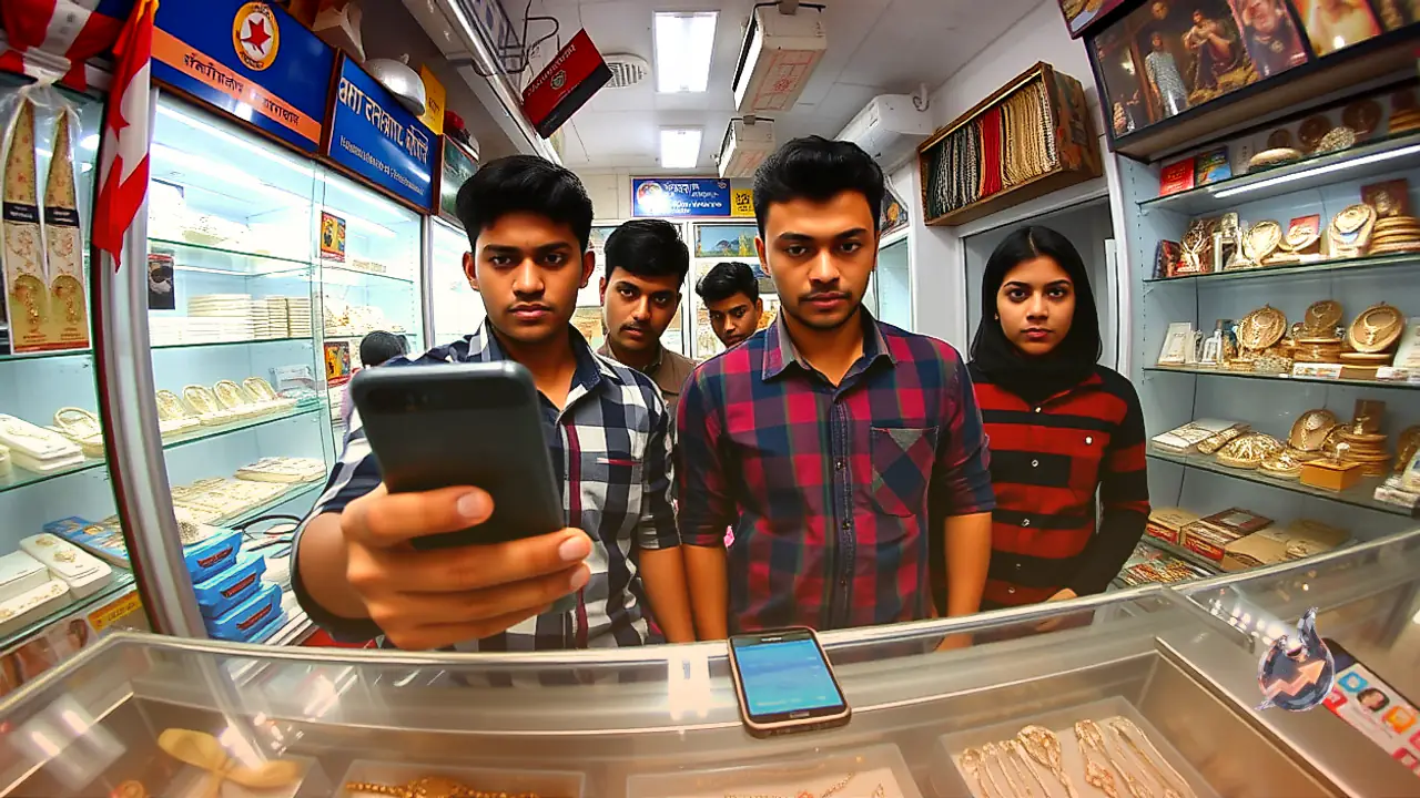 Mobile Phone Stolen From Jewellery Store in Panagarh Market, Two Suspects Caught on CCTV