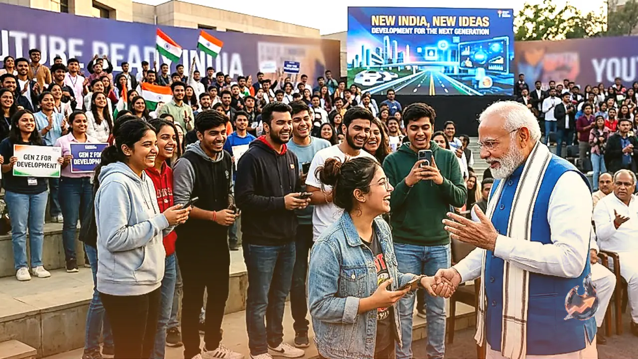 Modi Shifts Gears to Win Over Gen Z, Leaving Opposition Stunned
