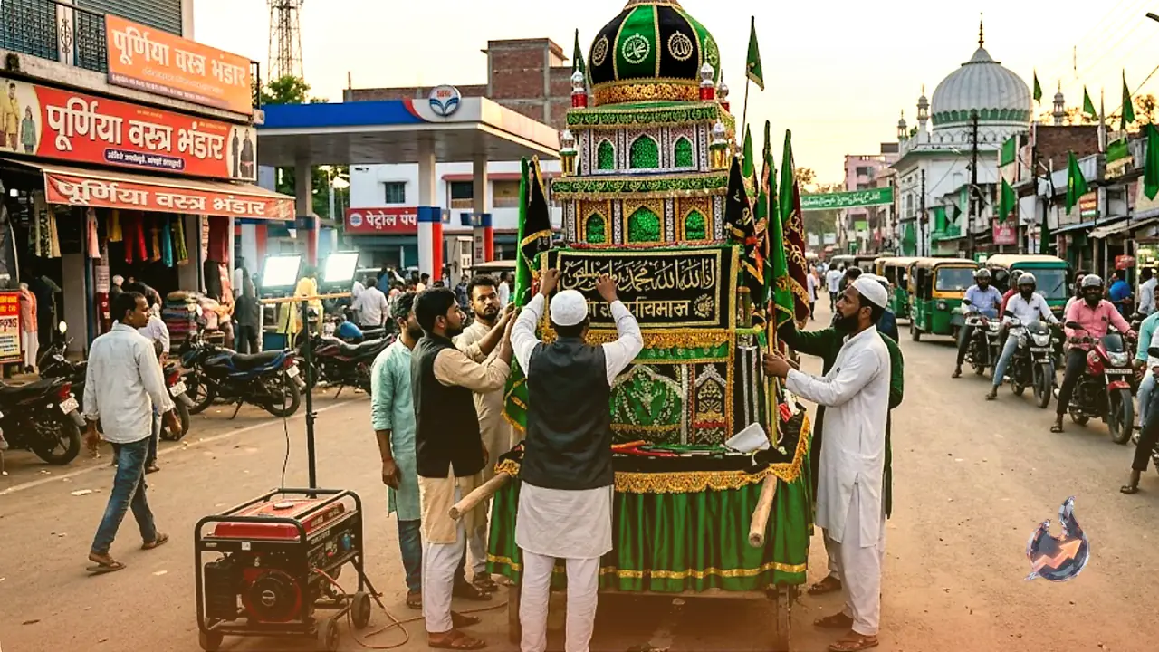 मोहर्रम जुलूस के चलते पूर्णिया में शुक्रवार को 9 घंटे ठप रहेगी बिजली, इन इलाकों में पहले से कर लें इंतजाम