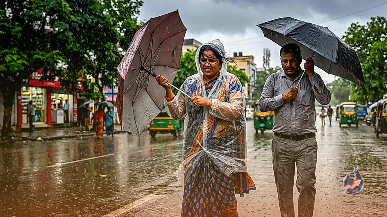 Active Monsoon To Bring Heavy Showers and Strong Winds Across Ranchi, Dhanbad and Other Jharkhand Districts Today