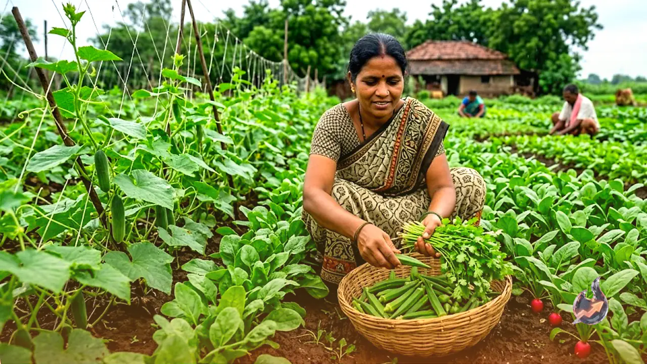 Monsoon Vegetable Farming: Boost Your Agricultural Income with These 8 Quick-Yielding Crops in July and August