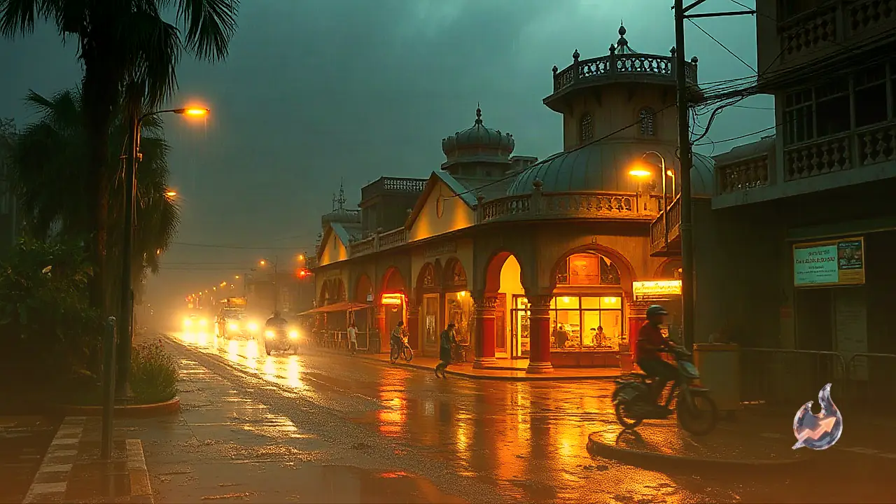 Monsoon Resurges in Rajasthan with Heavy Rainfall and 40 Kmph Winds Across 35 Districts