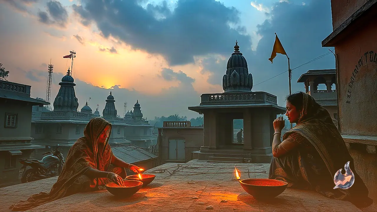 Moradabad Women Craft Cow Dung Diyas and Hawan Samagri to Earn Thousands Monthly