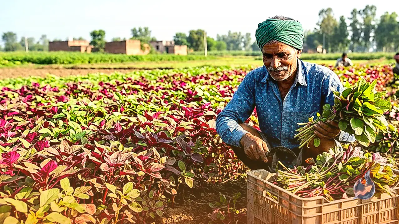 Moradabad Farmers Can Earn Big With Red Amaranth Cultivation Ready In Just 30 Days