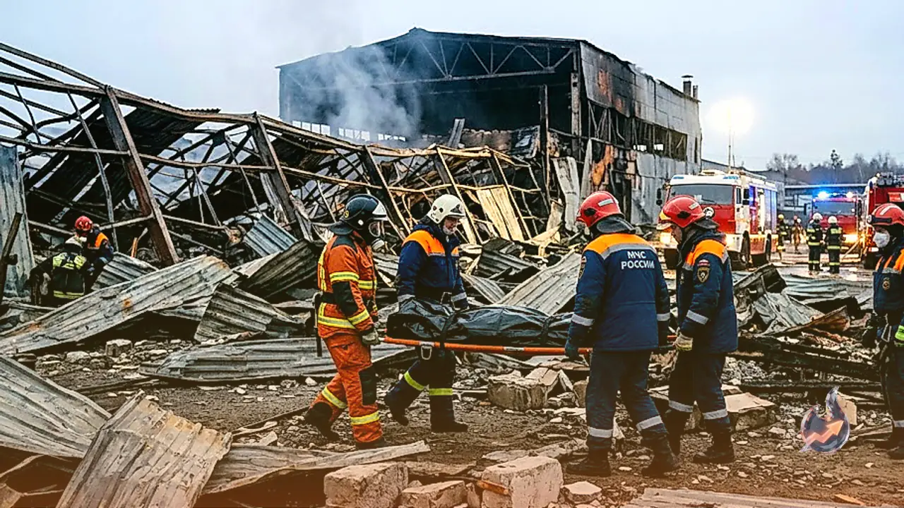 Ukrainian Drone Barrage Hits Russian Logistics Facilities Near Moscow Leaving Five Dead