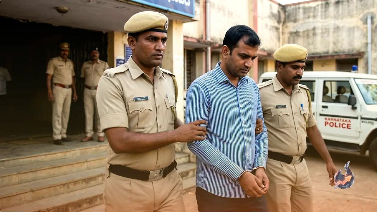 Husband Strangles Wife Over Weight Taunts in Dharwad, Four Family Members Arrested
