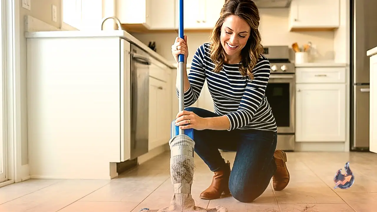 This Simple Sock Trick Instantly Clears Stubborn Hair Stuck on Your Floor