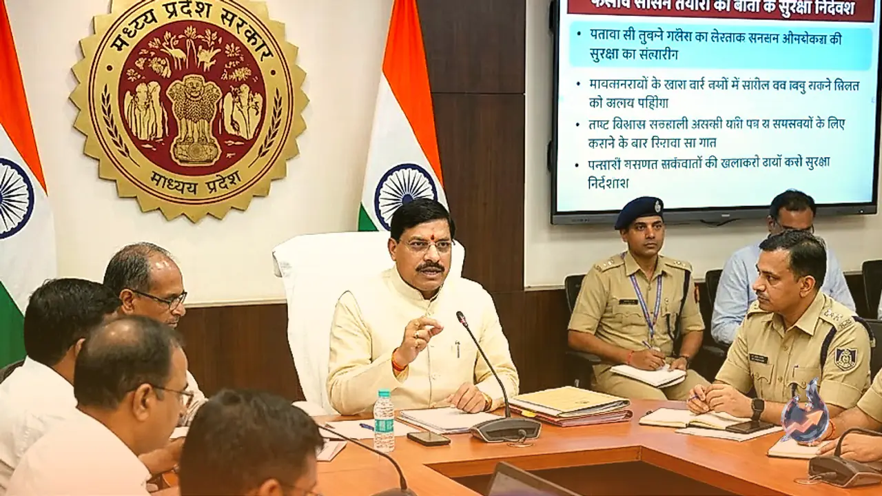 MP Chief Minister Mohan Yadav Directs Strict Crackdown on Carbide Guns and Illegal Fireworks Ahead of Festivals