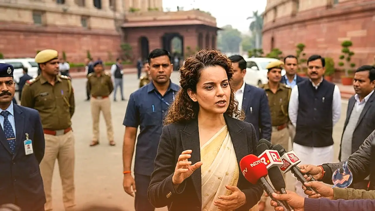 MP Kangana Ranaut Slams Protests Against CEC Gyanesh Kumar, Terms Organisers Anti-National