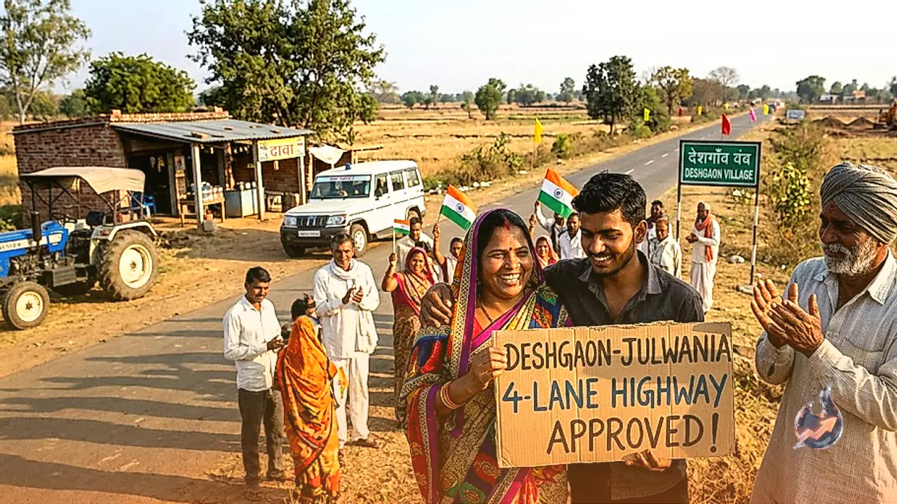 Massive connectivity boost for four Madhya Pradesh districts as Deshgaon to Julwania four-lane highway project gets green light