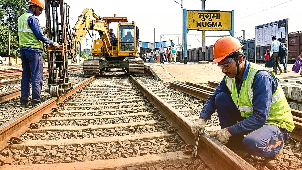 Track Remodelling at Mugma Station Forces Diversion of Six Dhanbad Route Trains