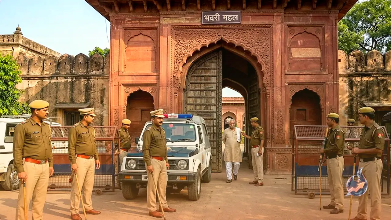 Police Ring Bhadri Mahal Ahead of Muharram Procession, Raja Bhaiya's Father Uday Pratap Singh Among 13 Held Under House Arrest