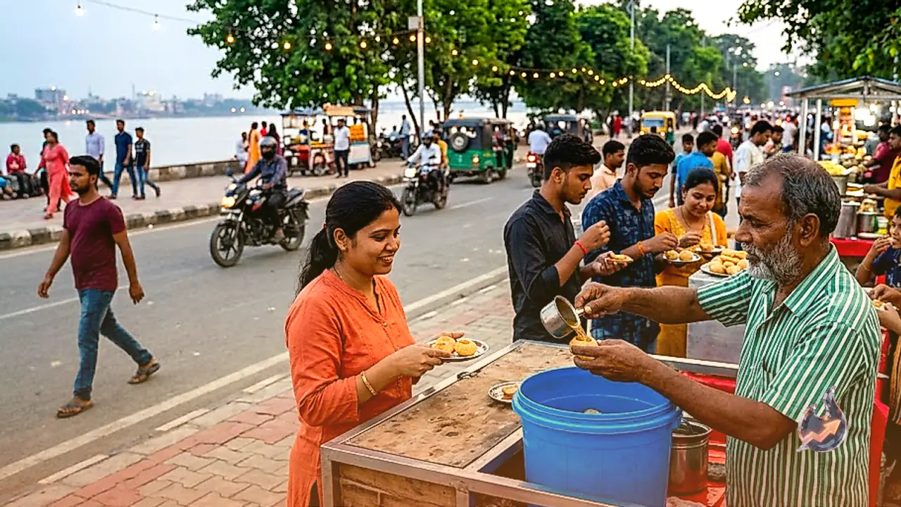 Sikandarpur Marine Drive in Muzaffarpur: A New Favorite Hub for Street Food Lovers