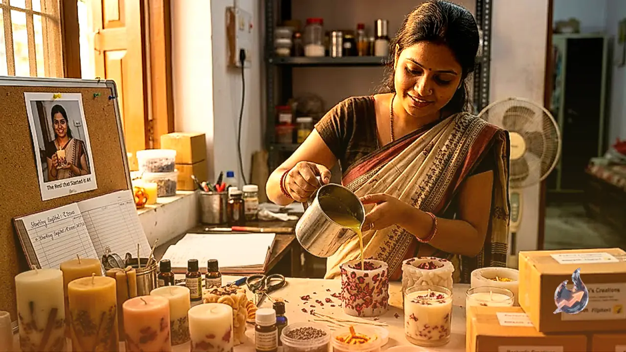 Bihar Woman Turns an Instagram Reel Into a Thriving Candle Business Selling on Amazon and Flipkart