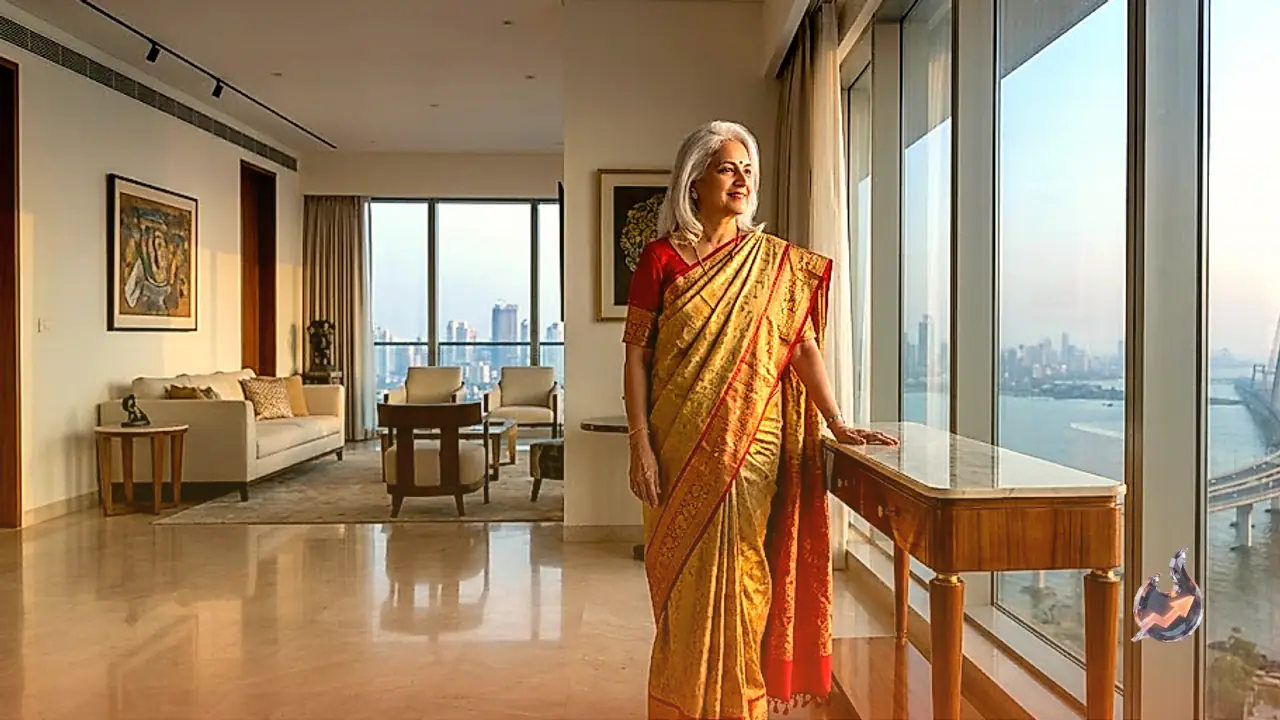 Inside Mumbai's 703 Crore Worli Apartment and Its Owner Leena Gandhi Tiwari