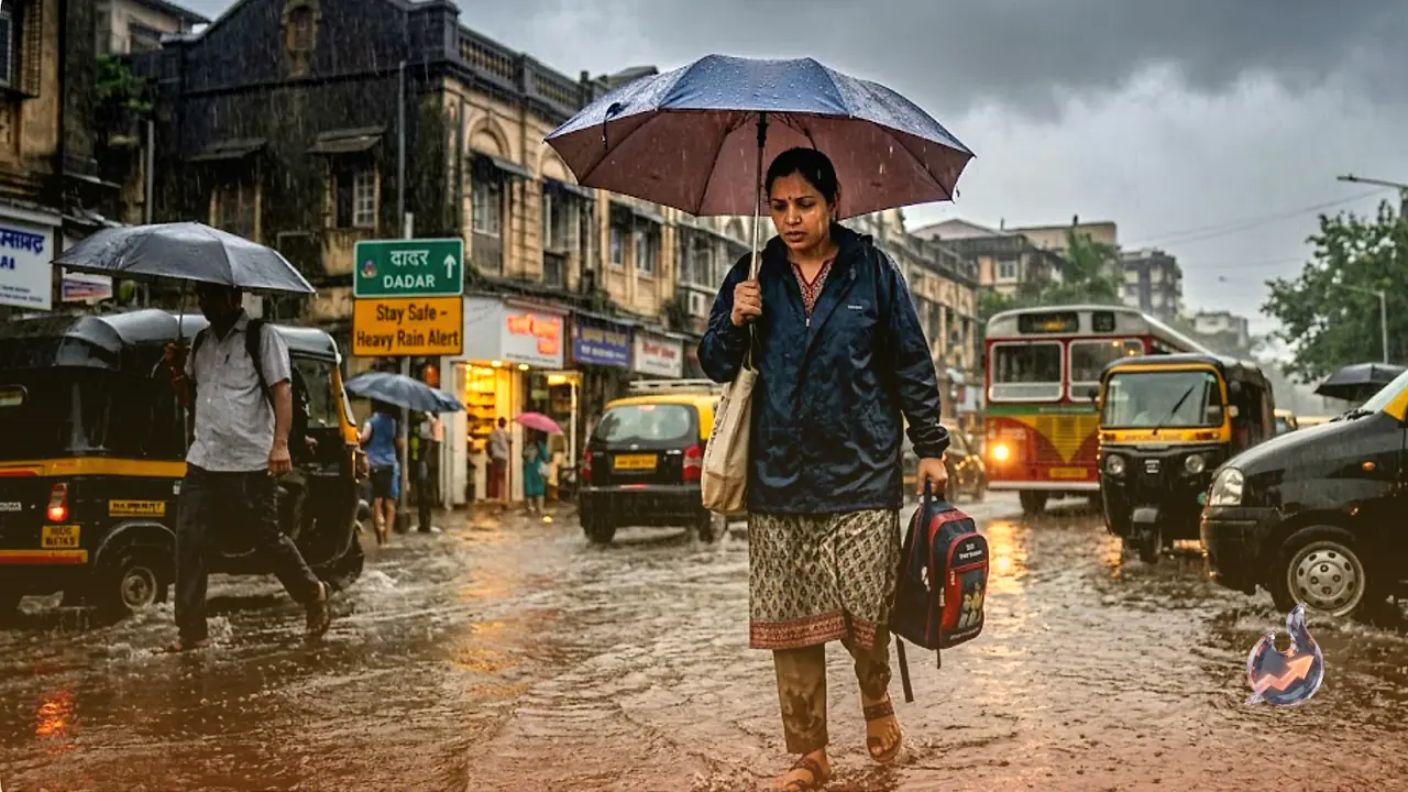 मुंबई में मॉनसून का पहला रेड अलर्ट, 4 से 6 जुलाई तक भारी बारिश की चेतावनी, कई इलाकों में स्कूल बंद