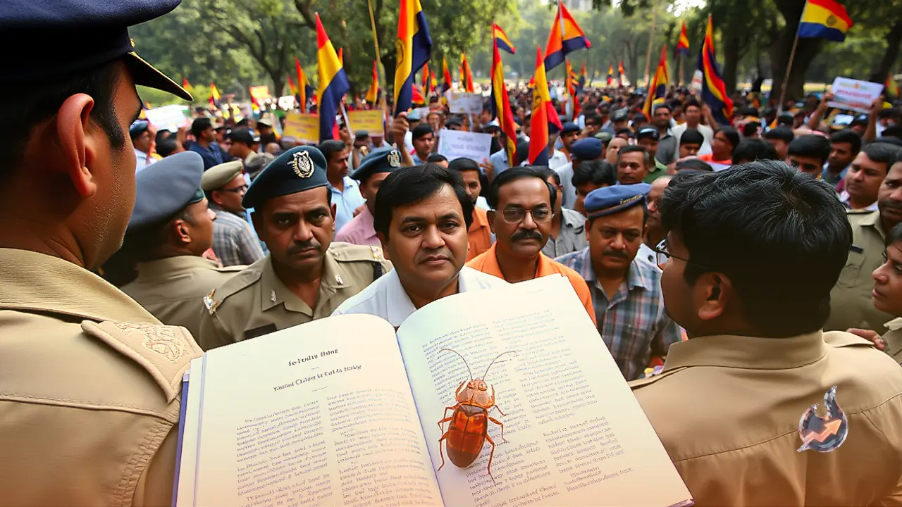 Mumbai Police Book 500 Cockroach Janata Party Demonstrators Over Shivaji Park Protest