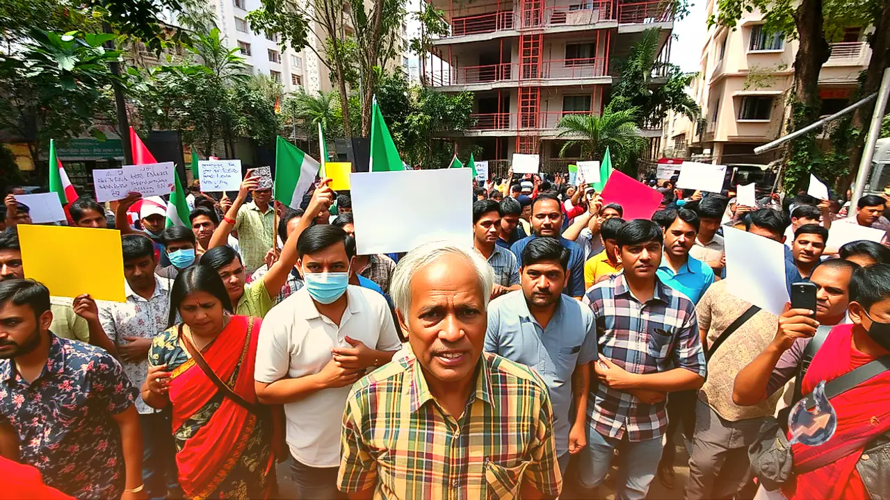 Mumbai Residents Protest Huge Data Centre Project as Green Belt Cleared for Construction