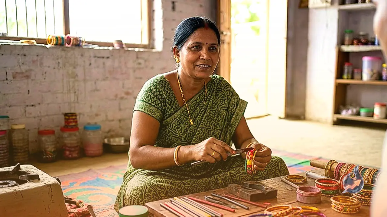 Sitamarhi's Mumtaj Alam explains how making lac bangles at home can bring in steady monthly income