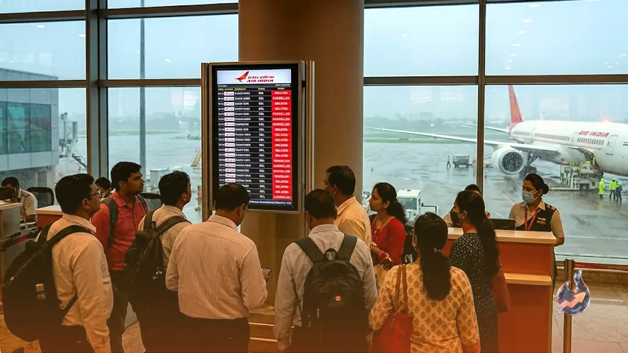 Mumbai's Relentless Downpour Grounds the Skies as Air India Urges Flyers to Check Before They Leave