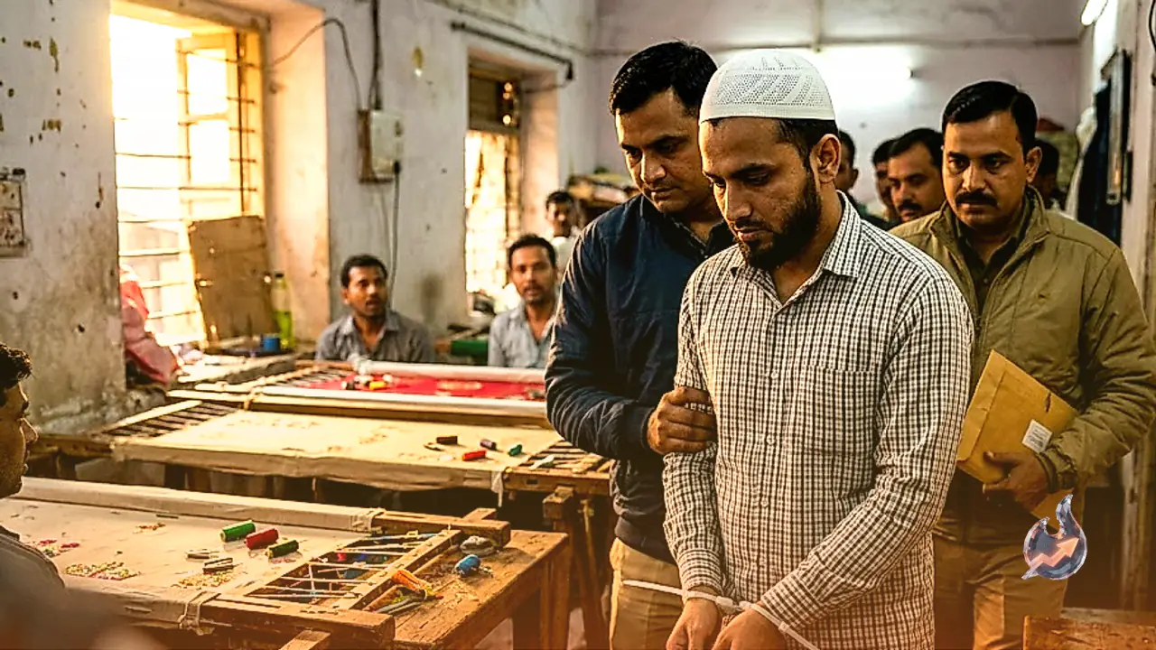 Mumbai Embroidery Worker From Balrampur Unmasked as Pakistani ISI Agent Tasked With Smuggling Weapons