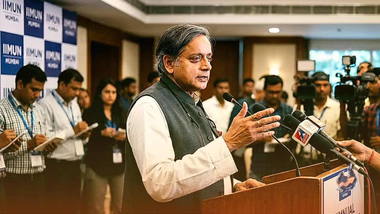 मुंबई सम्मेलन में हुई बातचीत की खबरों को बताया अधूरा, सोशल मीडिया पर शशि थरूर ने रखी अपनी बात