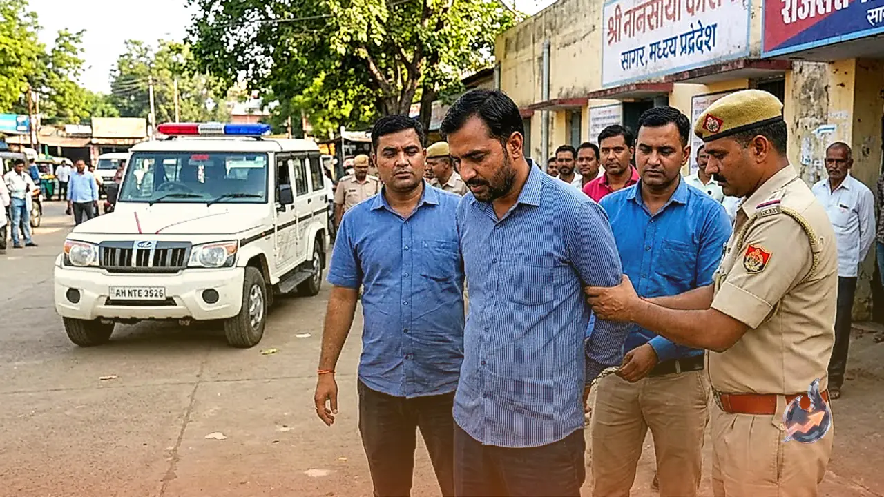 Munim Roshan Gurjar Plotted Boss's Murder Over Rs 70 Lakh, Held From Sagar in Madhya Pradesh