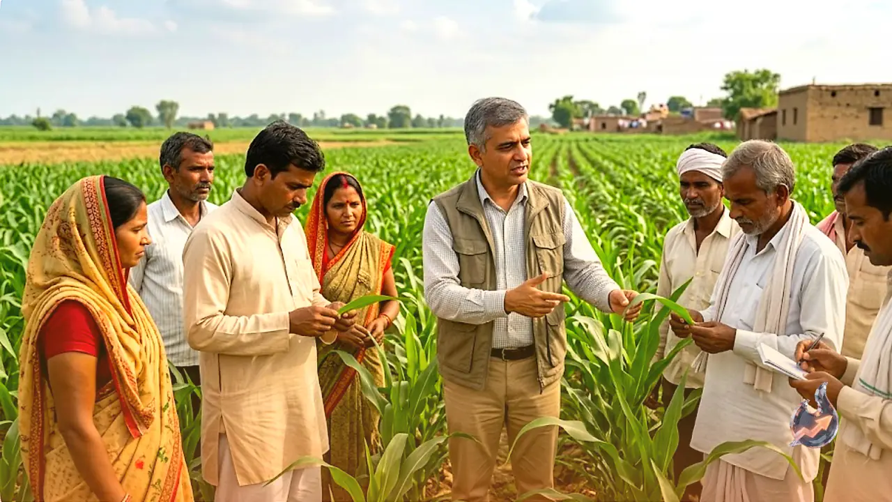 मुरादाबाद के किसान मक्का की खेती से कमा सकते हैं 50 हजार रुपए तक, कृषि वैज्ञानिक ने बताई सही विधि और 50% सब्सिडी का पूरा फायदा