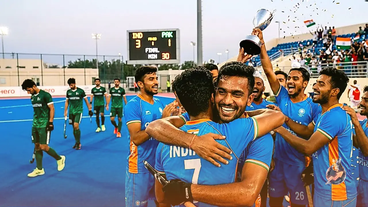 Sub-Junior Men Clinch FIH Youth Hockey5s Asian Championship Title With Clinical Victory Over Pakistan in Muscat