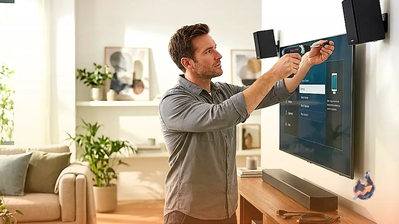 Adding Music Studio 7 Speakers Gives Samsung's Soundbar Real Atmos Height, But At A Connectivity Cost