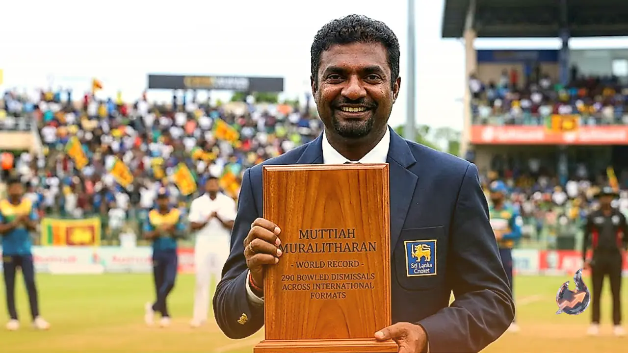 Muttiah Muralitharan Holds the Ultimate International Record With 290 Bowled Dismissals