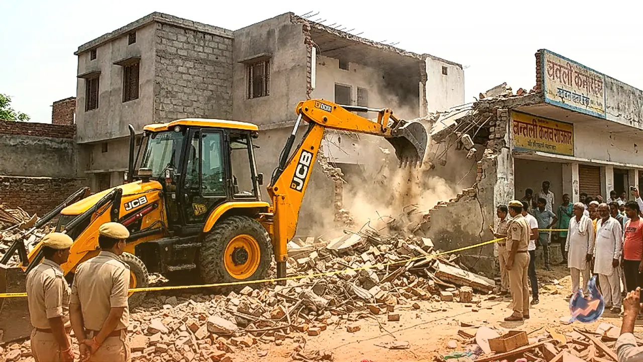 Bulldozer Action on Madrasa in Muzaffarnagar: Darul Uloom Rahimiya Demolished After Conversion Allegations