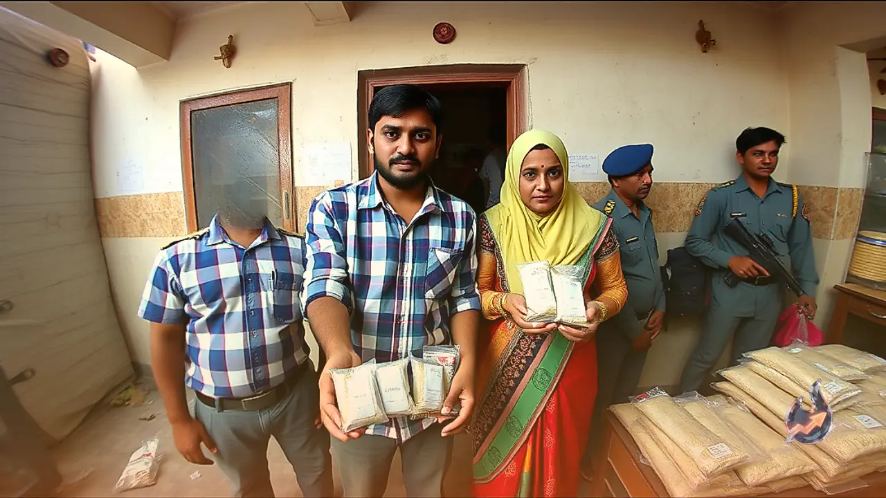 Muzaffarpur Drug Racket Busted: Brother-Sister Duo Held With 2.435 Kg Smack