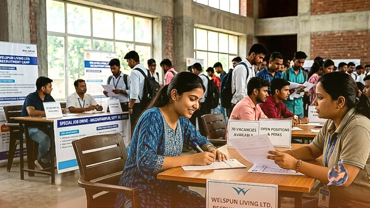 Job camp in Muzaffarpur offering 70 vacancies with multiple perks