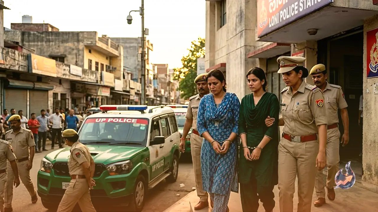 नाबालिग बेटी की हिफाजत के नाम पर जाकिर का कत्ल, गाजियाबाद में दो सगी बहनें 12 घंटे में धरी गईं