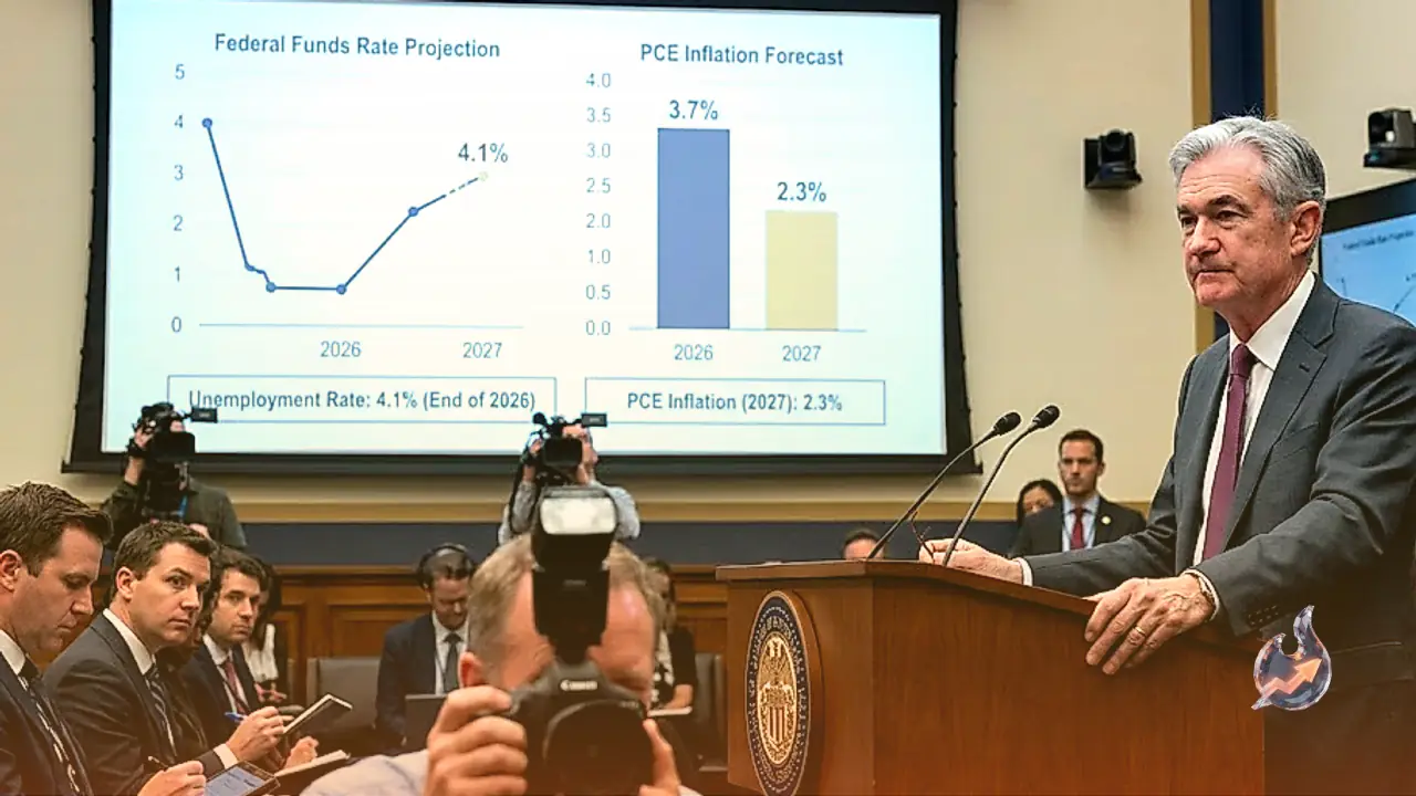 Updated outlook lifts Fed’s 2026 rate projection to 4.1% as PCE inflation forecast rises