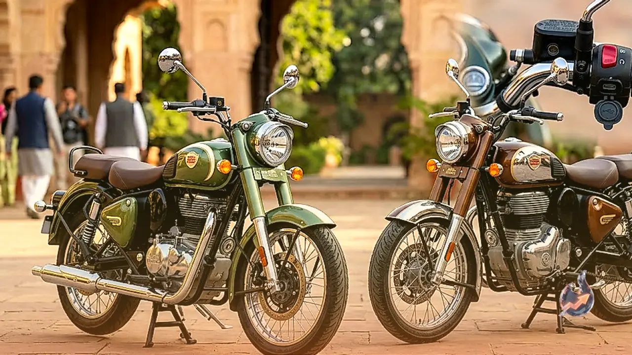 Modern features and new colors debuted on the 2026 Royal Enfield Classic 350 priced from ₹1,87,434