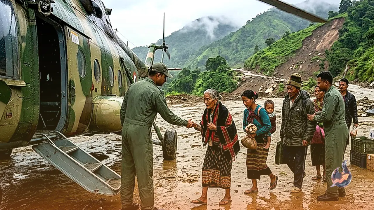 नगालैंड में भारी बारिश और भूस्खलन से तबाही, IAF ने हवाई ऑपरेशन से 100 से ज्यादा लोगों को सुरक्षित निकाला