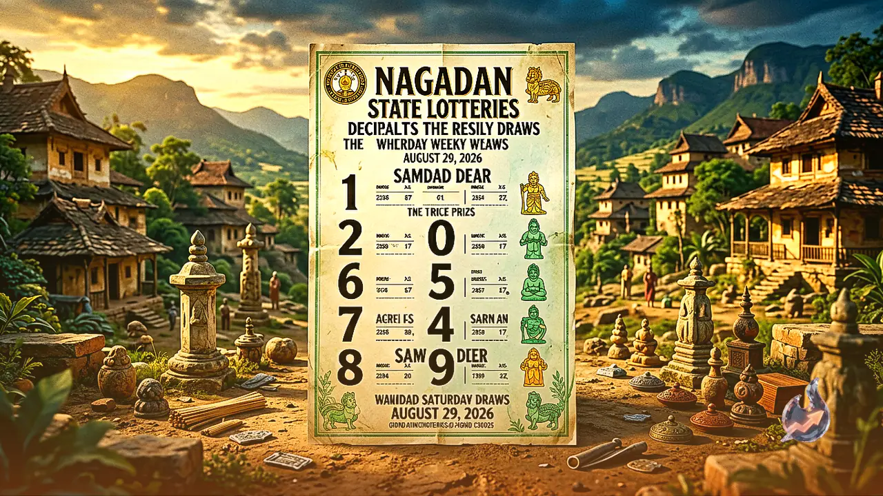 Nagaland State Sambad Dear Saturday Lottery Results Out for August 29 with Top Bumper Prizes Worth Rs 1 Crore