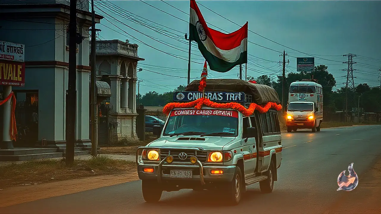 Stones Hurled at Congress Campaign Convoy in Nagaon, Assam Police and Election Commission Face Scrutiny