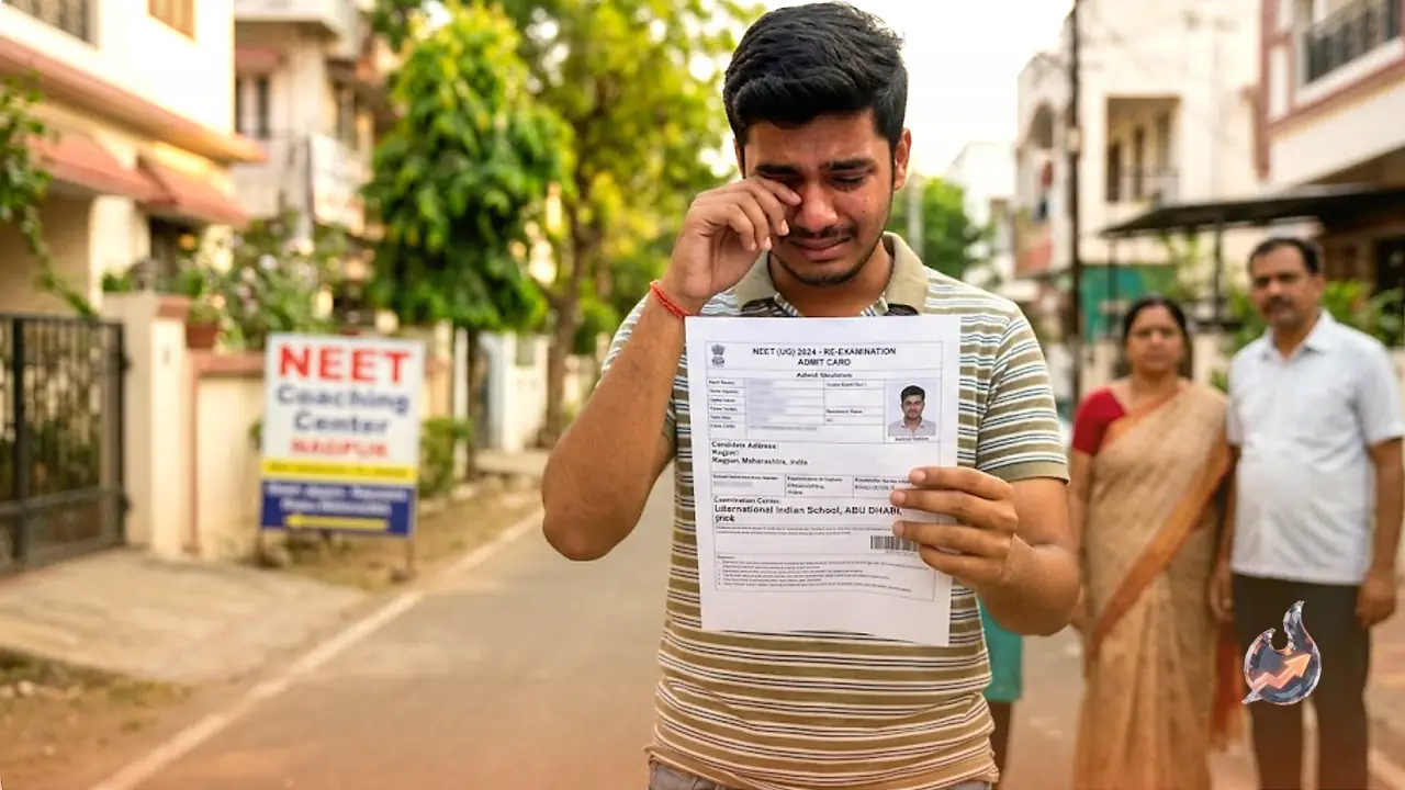 Nagpur NEET Candidate Allocated Exam Center in Abu Dhabi, Rahul Gandhi Highlights Student's Plight