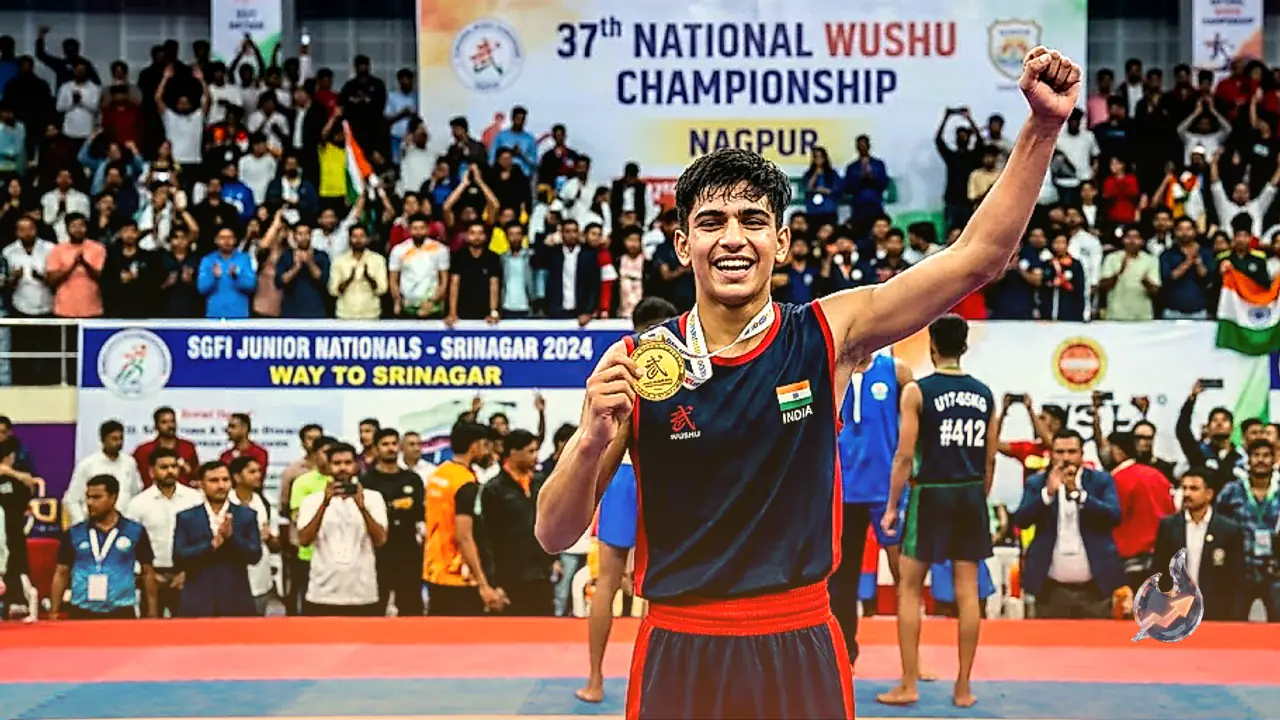 Bhilwara Wushu Fighter Shivam Vaishnav Clinches Gold in Nagpur, Sets Sights on Srinagar Junior Nationals
