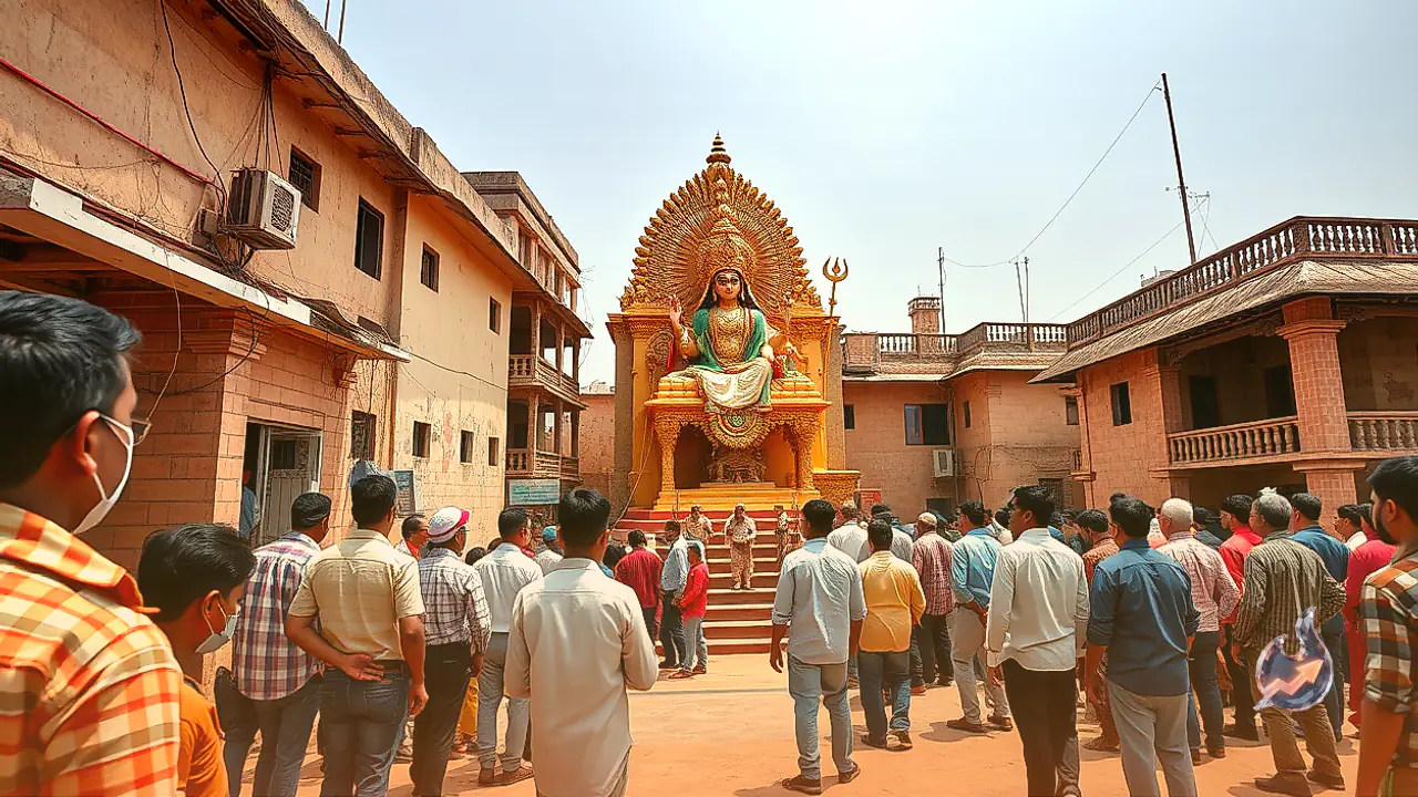 नागौर के ब्रह्मपुरी में 400 साल पुराना श्री महालक्ष्मी मंदिर, कमल पुष्प पर विराजी चार भुजाओं वाली माता देती हैं समृद्धि का आशीष