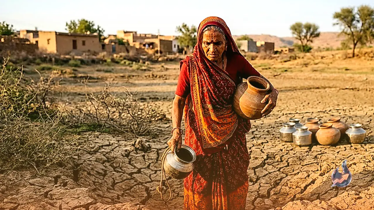 Ponds Dry Up Before Monsoon Ends in Nagaur, Raising Fears of 2002 Like Water Crisis