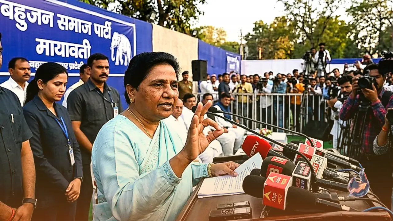 Mayawati Escalates Battle for Dalit Base With EVM Doubts and Sharp Jibe at Nagina Win