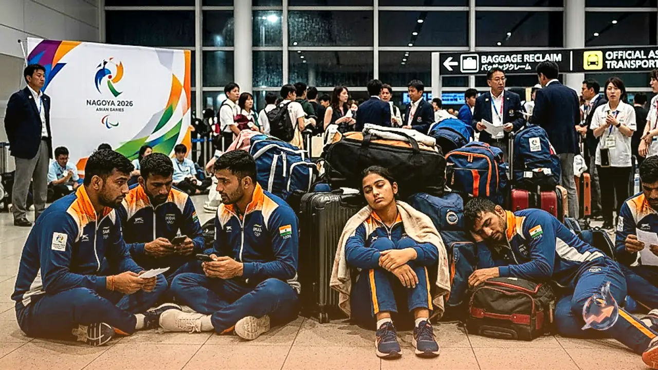Nagoya Asian Games 2026 Plagued by Chaos as Indian Athletes Stranded for Hours