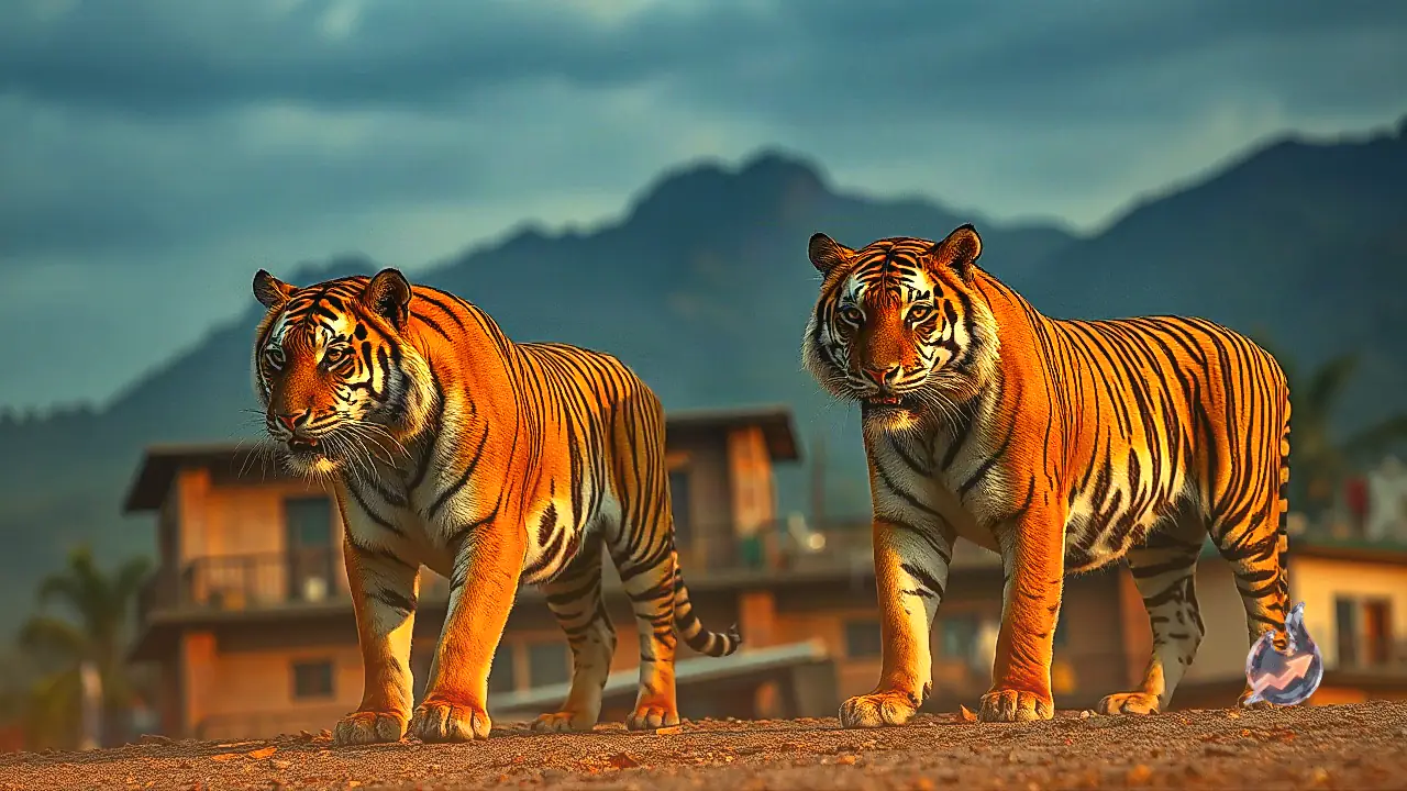 Royal Bengal tiger pair arrives at Himachal zoo after 1800 km journey from Nagpur